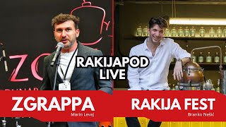 Festivali Rakije Rakija Fest ZGrappa Razgovor sa ljudima koji pomeraju granice Rakije [upl. by Udelle570]