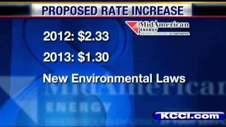 MidAmerican Energy Customers Face Rate Hike [upl. by Olram]