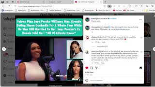 FALYNN PINA TALKS ABOUT HOW SHE FOUND ABOUT SIMON N PORSHA [upl. by Nagiam566]