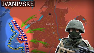 Russian forces advancing in Ivanivske 3 March 2024 [upl. by Treulich]