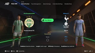 Ferencvaros vs Tottenham⚽Europa League  2024 2025⚽My Predictions🙏✌️Subscribe ✌️🙏 [upl. by Atlante]