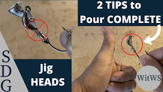 2 Tips to Pour Perfect Jig Heads Every Time [upl. by Nigel]