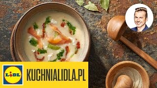 🍲 Zupa z porów z wędzonym łososiem  Karol Okrasa  Przepisy Kuchni Lidla [upl. by Sedgewinn288]