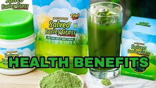 Salveo Barley Grass Health Benefits [upl. by Bonacci]