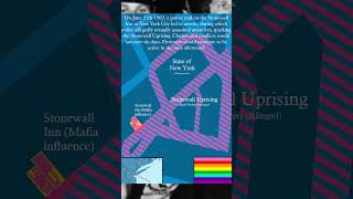 The Stonewall Uprising Every Day Stonewall Pride PrideMonth NewYorkCity Mapping Map [upl. by Moon]