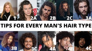 ULTIMATE GUIDE To Mens Hair Types  How To Find YOUR Hair Type amp The BEST Products To Use [upl. by Parik]