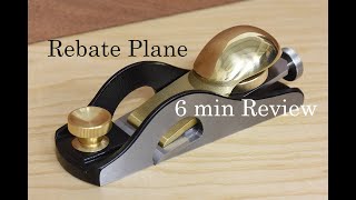 Quansheng Low Angle Rebate Block Plane Review [upl. by Tirreg524]