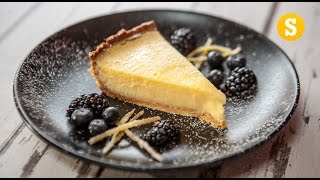 Classic Lemon Tart Recipe  Sorted Food [upl. by Ahsenav656]