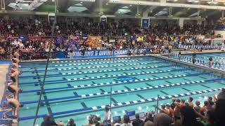 3990 Caeleb Dressel 39 second 100 freestyle SCY World record FASTEST 100 YD SCY [upl. by Lissi268]