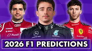 Our 2026 F1 DriverTeam PREDICTIONS [upl. by Bose801]