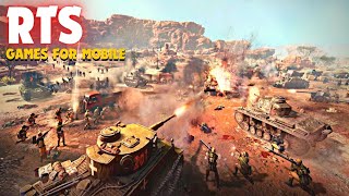 Top 10 Best RTS Games for Android amp iOS in 2023  Strategy games for android [upl. by Ennairak]