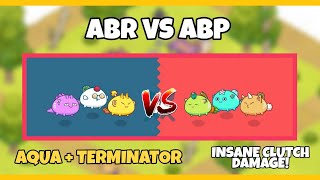 Axie Infinity  ABR vs ABP Gameplay Arena Aqua Beast Reptile [upl. by Ecnatsnoc]