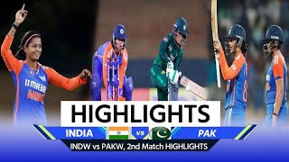 IND W vs PAK W Highlights India vs Pakistan Asia Cup Highlights  Full Match Highlights [upl. by Maffa152]