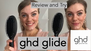 Ghd Glide Review and How to Use AMAZING 🤩 [upl. by Llabmik183]