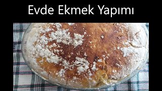 Ekmek Yapımı Evde Nasıl Yapılır Ekşi Mayalı Tam Buğday Kolay [upl. by Muir]