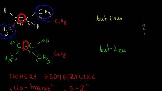cistrans oraz ez  nazewnictwo izomerów alkenów [upl. by Ityak851]