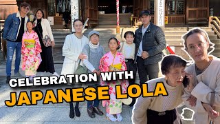 JAPANESE LOLA KASAMA NAMIN MAG CELEBRATE  Filipino Japanese Family 🇯🇵🇵🇭 [upl. by Garett720]