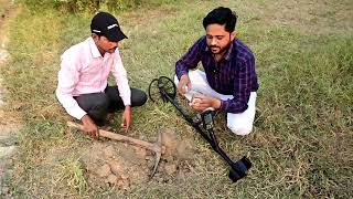 From Nokta Simplex plus Gold metal detector finding precious metal khajana nikalne ki machine [upl. by Inilahs]