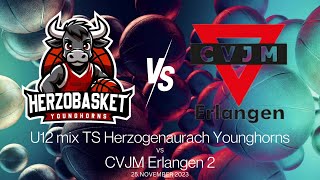 U12 TS Herzo vs CVJM Erlangen 2  November 2023 [upl. by Olaf]