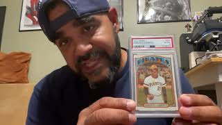 My First PSA Roberto Clemente card Ever And a new rookie card to add to the PSA Set registry [upl. by Paz]