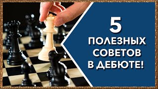 Шахматы 5 полезных советов в дебюте [upl. by Danice]