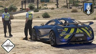 GTA 5  LSPDFR  GENDARMERIE  CITROEN SURVOLT  PATROUILLE 70  VEHICULE MAUDIT [upl. by Amoeji]