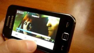 Odtwarzanie filmu na Samsung S5230 Star Avila Tocco Lite Player One play video [upl. by Milissa]