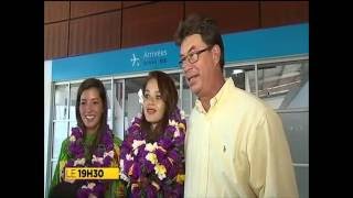 Vaea Ferrand Miss Tahiti 2016 en visite à Nouméa [upl. by Noelyn]