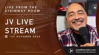 JV Live from The Steinway Room 1st October 2023 Live Guest Jeff Lucas [upl. by Dara]