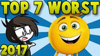 TOP 7 WORST Animated Movies of 2017 [upl. by Elizabet]