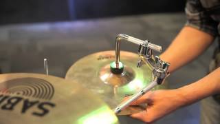 Cymbal Mounting In Tight Spaces Brents Hang [upl. by Barde]