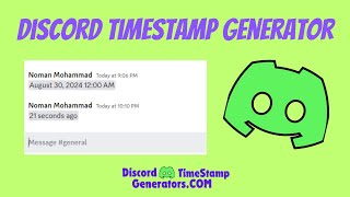 Setup Discord Secret Countdown amp Dynamic Timestamps  Discord Timestamp Generator Tutorial 2024 [upl. by Salis]