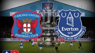 VLOG 10  CARLISLE VS EVERTON  4TH ROUND OF THE FA CUP  Trip To Brunton Park [upl. by Maxim890]