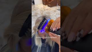 Uv light hair extension hairextension [upl. by Haman]