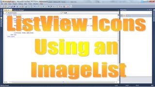 ListView Icons ImageLists  decliciousVB [upl. by Adelice]