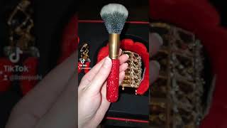 Glitz and Glam makeup brush set in red [upl. by Mehitable]