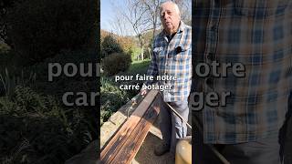 Carré Potager  La technique du bois brulé jardin potager astuce conseil boisbrulé jardinage [upl. by Kingsly]