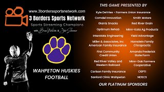 Wahpeton Huskies vs Valley City 92923 [upl. by Oilerua]