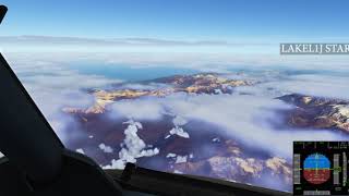 OIZHUAAA timelapse Leg 33 Xplane 1150xEnviro 114 ToLiss A319 Ortho IVAO [upl. by Walker]