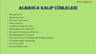 ALMANCA GÜNLÜK KONUŞMA KALIPLARI TEK CD [upl. by Abil]