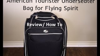 American Tourister Underseater Bag For Flying Spirit [upl. by Nehgaem]