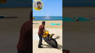 STRANGER HELP MICHAEL AND GOT SUPER GIFT TECHNO VIHAAN shorts gta5 viral cartoontrendingGTAV [upl. by Eronaele]