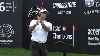 Bubba Watson records 424yard drive at Bridgestone Invitational [upl. by Shermie]