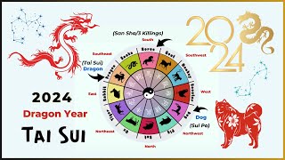 2024 Dragon Year Tai Sui and afflictions 3 Killings and Year Breaker [upl. by Lawrence]