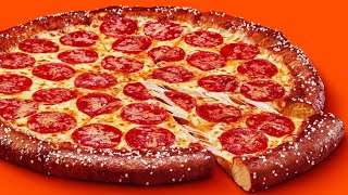 Little Caesars PRETZEL PIZZA PIZZA [upl. by Kcirdneked]