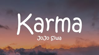 JoJo Siwa  Karma Lyrics [upl. by Eiramannod]