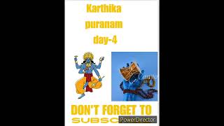 Karthika puranam day4 [upl. by Anabal]