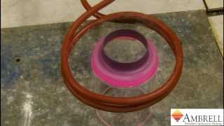 Glass Sealing with a Steel Kovar Ring [upl. by Alyek]