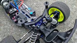 Traxxas Slash 4x4 with SSC SSC8 LCG Chassis [upl. by Garate]