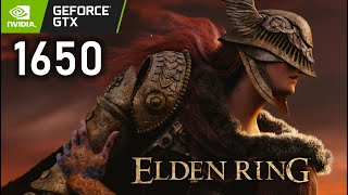 Elden Ring Test on GeForce GTX 1650  I59300H [upl. by Atiuqer]